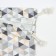 Textile Ethel Bag "Triangles" 27x34 cm, 80% HL, 20% PE, satin 110 g/m2