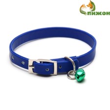 Matte collar with a bell, 30 x 1 cm, mix of flowers