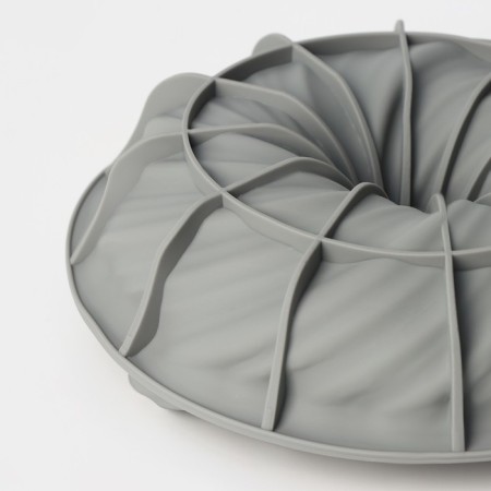 Form for mousse desserts and baking "Whirlwind", 20 × 7 cm, color mix-3