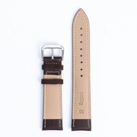 Solomon watch strap 20 mm, genuine leather, l = 20 cm, brown-2