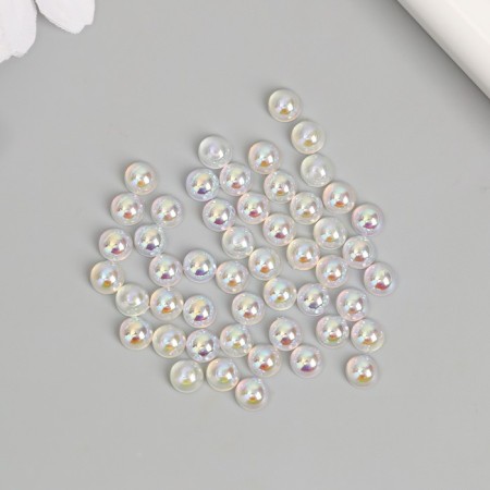 Decor for creativity Plastic "Bigating Halves" set of 50 pcs 0.6x0.6 cm-2