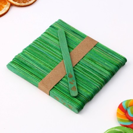 Ice cream sticks “Fruits”, set of 50 pcs, 11.4 x 1 cm-1