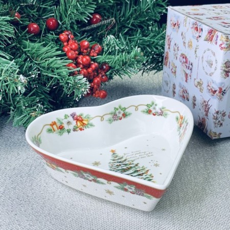 Lenardi dish, 16 cm, New Year print