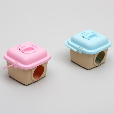 Carriage for small animals, 10.3 x 10.2 x 10.3 cm, mix of flowers-9