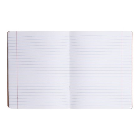 Notebook A5, 48 sheets in the ruler on the Kraft brace, rounded corners, block 65 g/sq.m-2