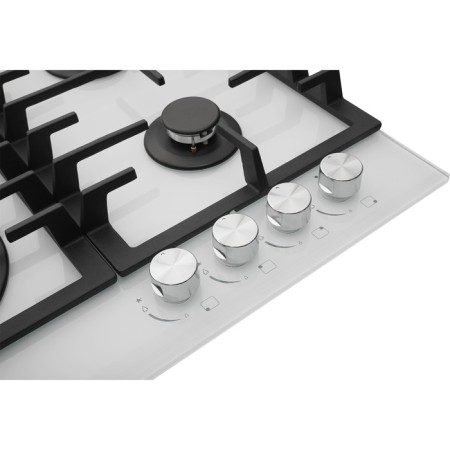 Hound surface HIBERG VM 60440 W, gas, 4 burners, white-3