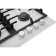 Hound surface HIBERG VM 60440 W, gas, 4 burners, white