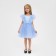 Elegant children's dress KAFTAN, size 30 (98-104 cm), blue