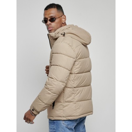 Sports male winter, size 58, beige color-11