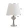 Table lamp "Sarma" 1x60W E27 chrome 25x25x40cm Risalux