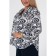 Female blouse, size 74, blue color