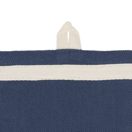 A set of towels of cargo weaving Essential, size 50x70, 2 pcs, dark blue color-3