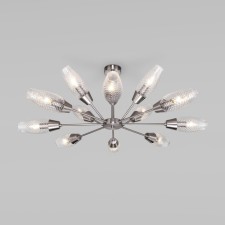 Ceiling chandelier with Thalia, 60W, E14, 98x98x55 cm