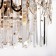 Chandelier 2472/9 E14 40W gold 40x40x60 cm Bayerlux