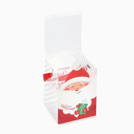 Gift New Year's folding PVC, “Gift from Santa Claus”, 12 x 15 x 12 cm, New Year-3