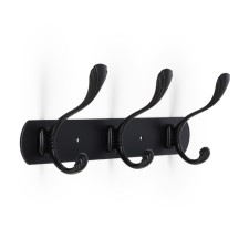 Cappio CVP014 hanger, metallic, three -horn, black color