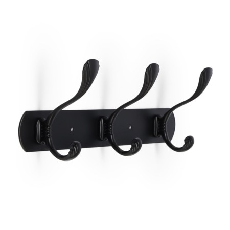 Cappio CVP014 hanger, metallic, three -horn, black color