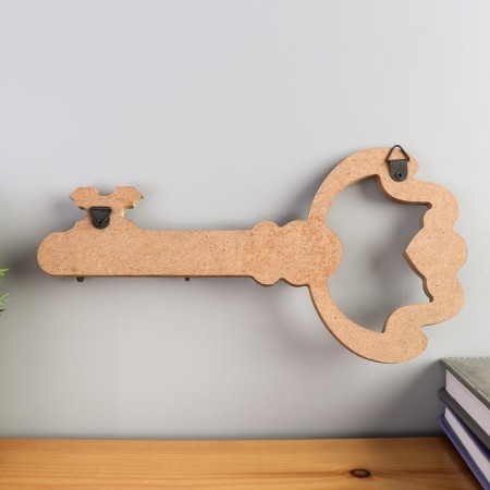 Decorative tree hooks "Key" 12x23.5x3 cm-2