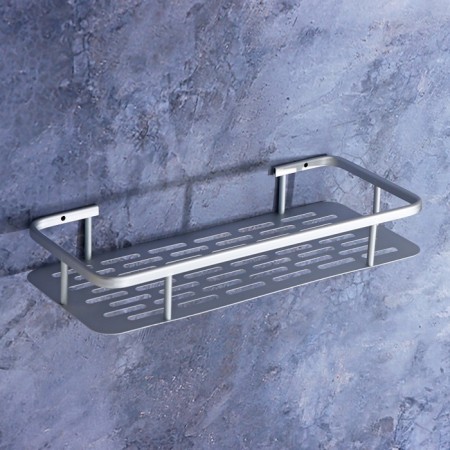 Bathroom shelf, 31.5 × 13 × 5 cm, aluminum