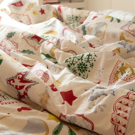 Bed linen Ethel 2 joint venture “Winter vintage” 175*215 cm, 200*220 cm, 70*70 cm -2 pcs-10