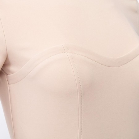 Women's dress Midy Mist, size 50, beige color-9