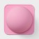 Baking uniform “Shar”, silicone, 13.5 × 6 cm, internal d = 11.7 cm, pink color