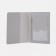 Passport cover, gray color