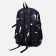 Young backpack from textiles on lightning, 4 pockets, blue color