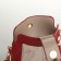 Female bag, cross-bodi, on the magnet, the color is red