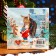 New Year's napkins Paper Home Collection "Beloved Friend", 3 layers, 33x33 cm, 20 pcs