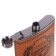 Flaw for alcohol and water, 270 ml, "best hunter", stainless steel, gift, 9 oz