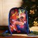 Bag on the lace, the color is blue/multi -colored