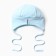 Children's hat, blue color, size 40-42