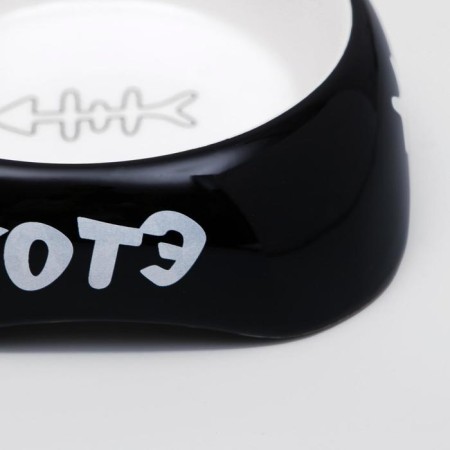 Ceramic bowl "Kote" 200 ml 13 x 4.5 cm, black-2