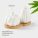 A set for spices on a wooden stand Bellatenero “Vitamins”, 2 items: a solo 60 ml, a lists, 60 ml, white color