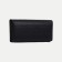 Women's wallet on magnets, black color