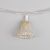 Garland “thread” 4 m with nozzles “bell”, IP20, transparent thread, 20 LED, white glow, 8 modes, 220 V