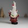 Souvenir Polystone "Dwarf in a hat with wood, with birds" 8.5x7.5x17 cm