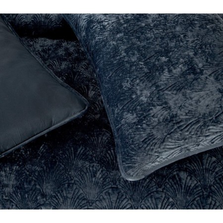 The bedspread with pillowcases Sofi de Marko "Rosalin", size 240x260 cm, 50x70 cm - 2 pcs, color anthracite-7
