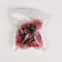 A set of cubes for D&D (Dungeons and Dragons, DND) "Game time", Series: D&D, 15 pcs, red