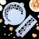 Culinary stencil for decorating baking, 2 pcs