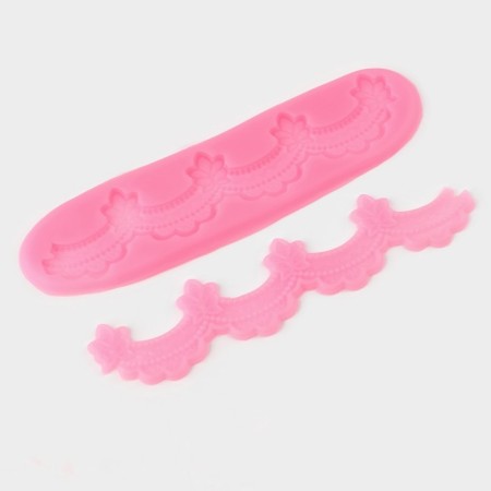 Mold "Volana", 2 items, silicone, 21 × 5.5 × 1 cm, color mix-1