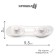 Flexible door lock, set 2 pcs.