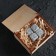Stones for whiskey in a wooden box "Be No. 1 in the New Year", 4 pcs