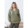 Female pulver, size 62, olive color