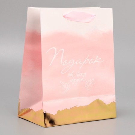Package Gift Laminated Vertical, packaging, “Sincere feelings”, MS 18 x 23 x 10 cm-3