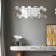 Interior stickers "honeycomb", mirror, wall decor, set 21 pcs, pcs 8 x 7 cm