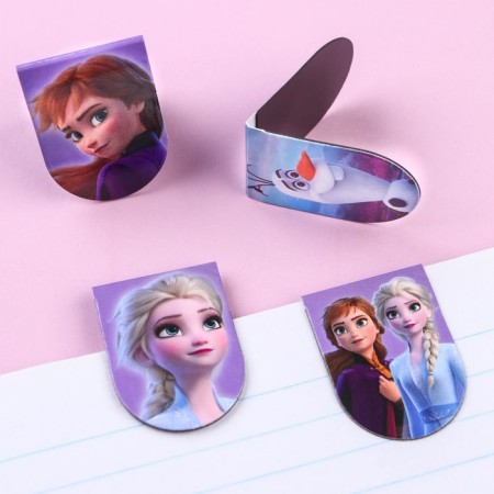 A postcard with magnetic bookmarks "The most beautiful!", Cold heart, 8 pcs.-2