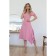 Female dress, size 42, pink color