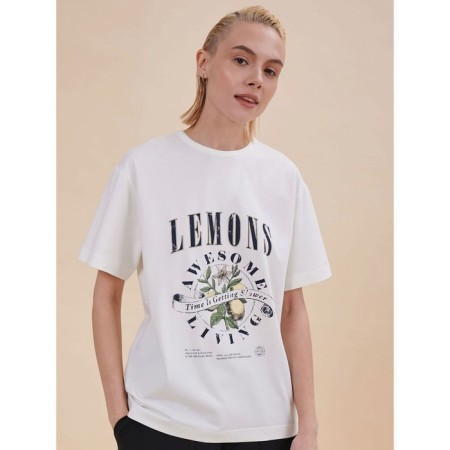 Female T -shirt, size s, white color